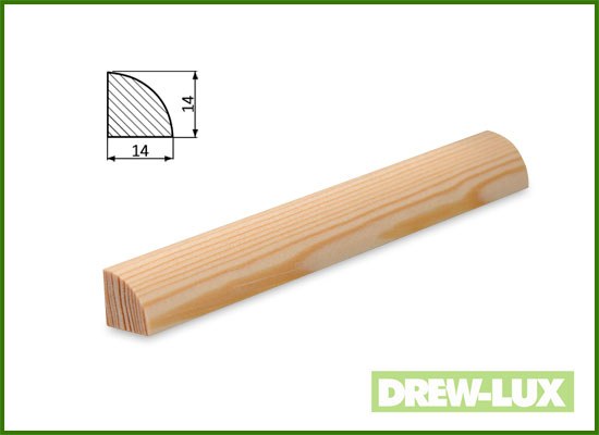 Ćwierćwałek sosnowy 1,4 x 1,4 G 90 st.